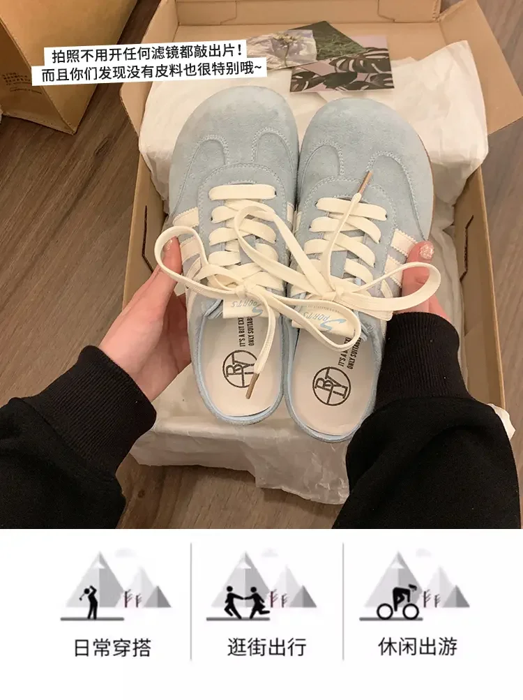 All Match Closed Toe Slippers Slip on Lightweight Breathable Non Slip Outdoor Walking Summer Casual Sandals
