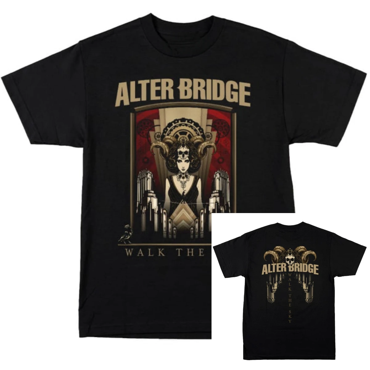 Alter Bridge Band T-Shirt Cotton Graphic Tee Men Women Summer Streetwear Top