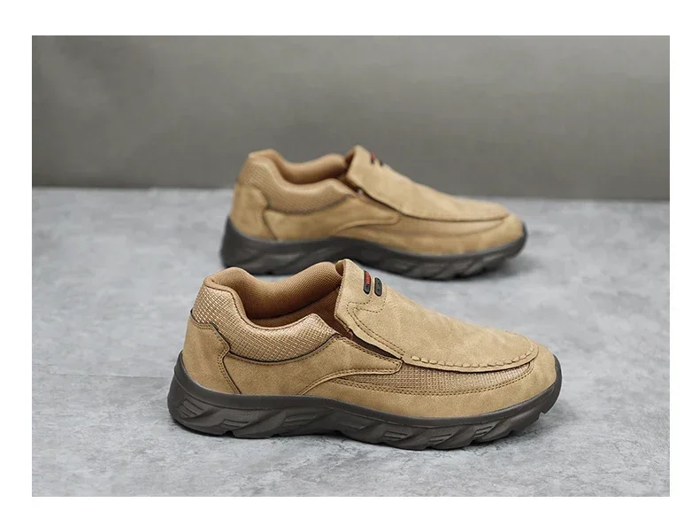 Men Sneakers Light Loafers Slip on Casual Shoes for Men Comfortable Walking Luxury Brand Male Business Shoe Driving Shoes