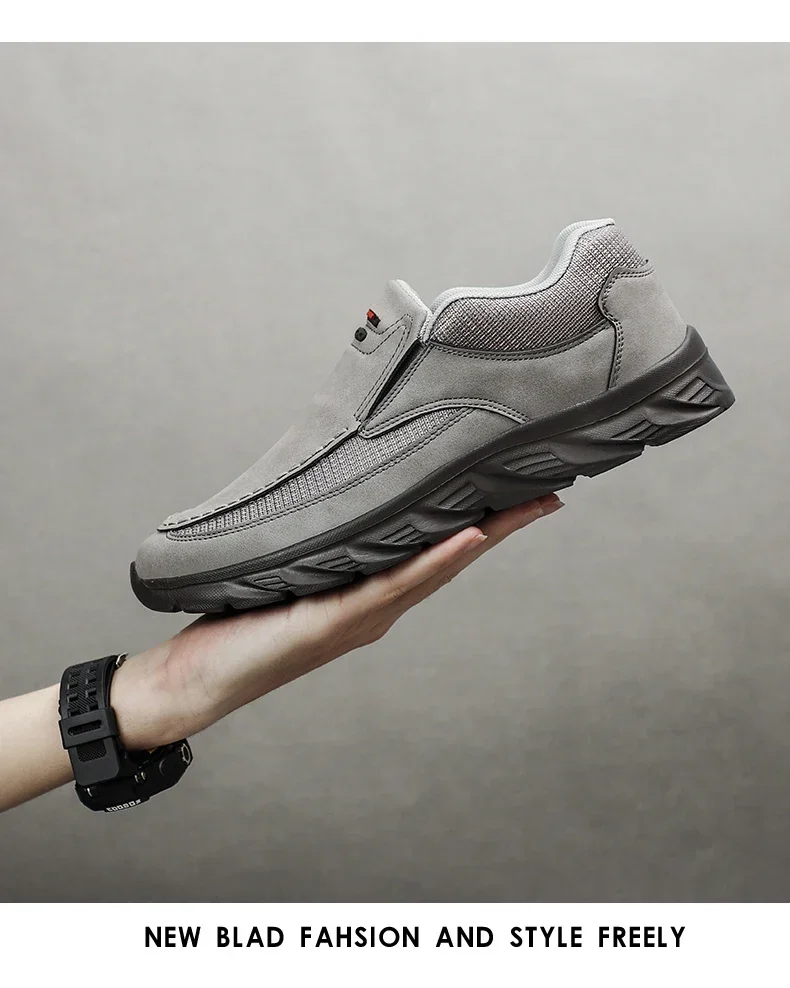 Men Sneakers Light Loafers Slip on Casual Shoes for Men Comfortable Walking Luxury Brand Male Business Shoe Driving Shoes