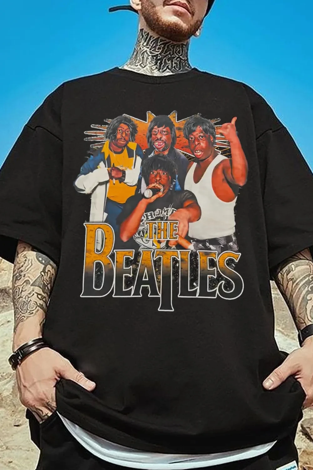 2026 The Beatles Band T Shirt Mens Womens Cotton Tees Ummer Casual Short Sleeve Round Neck Clothing Loose Tops Trend
