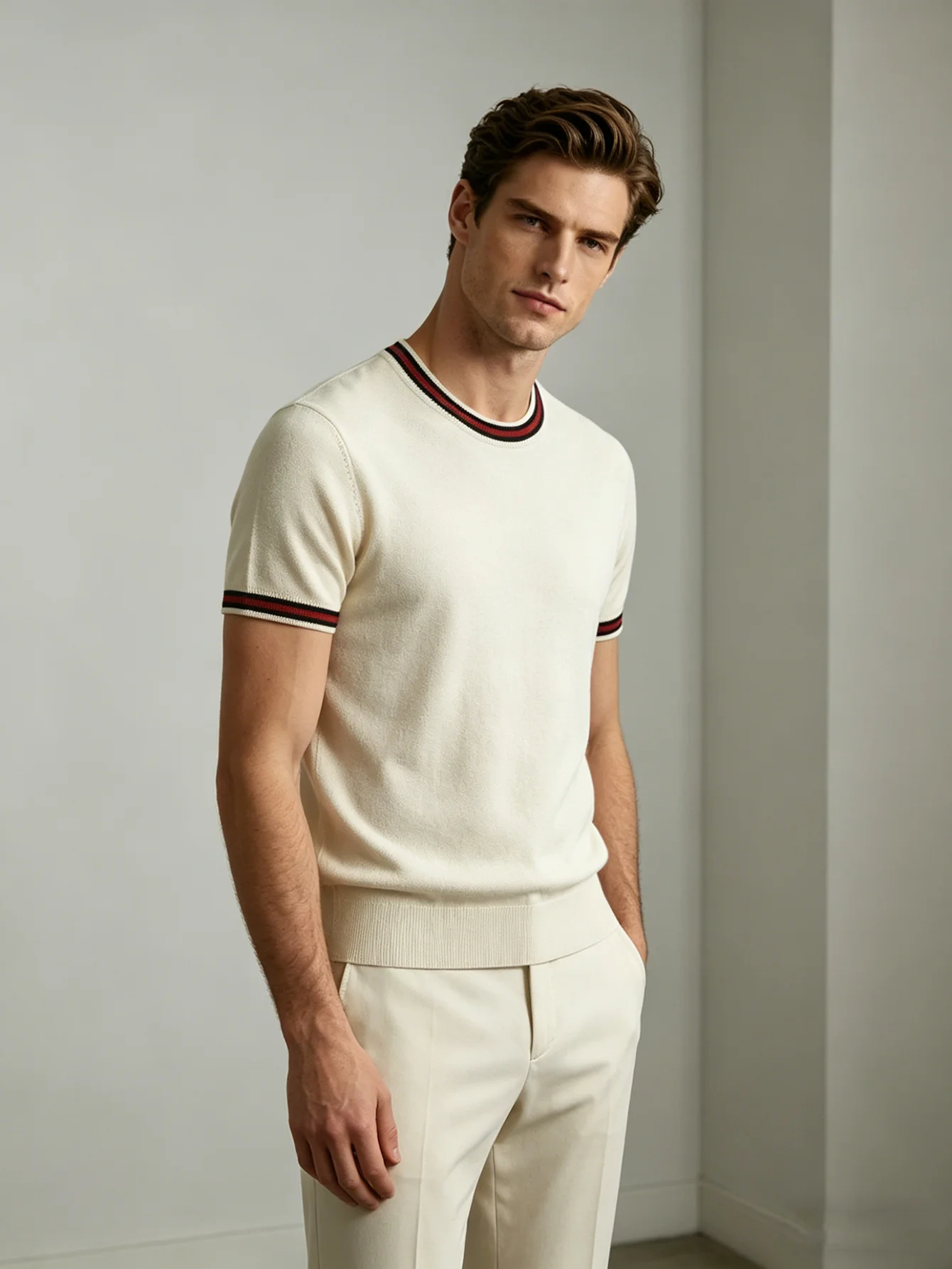 Men's T-Shirt POLO Shirt Top Fashion Casual Male Clothing Upperwear