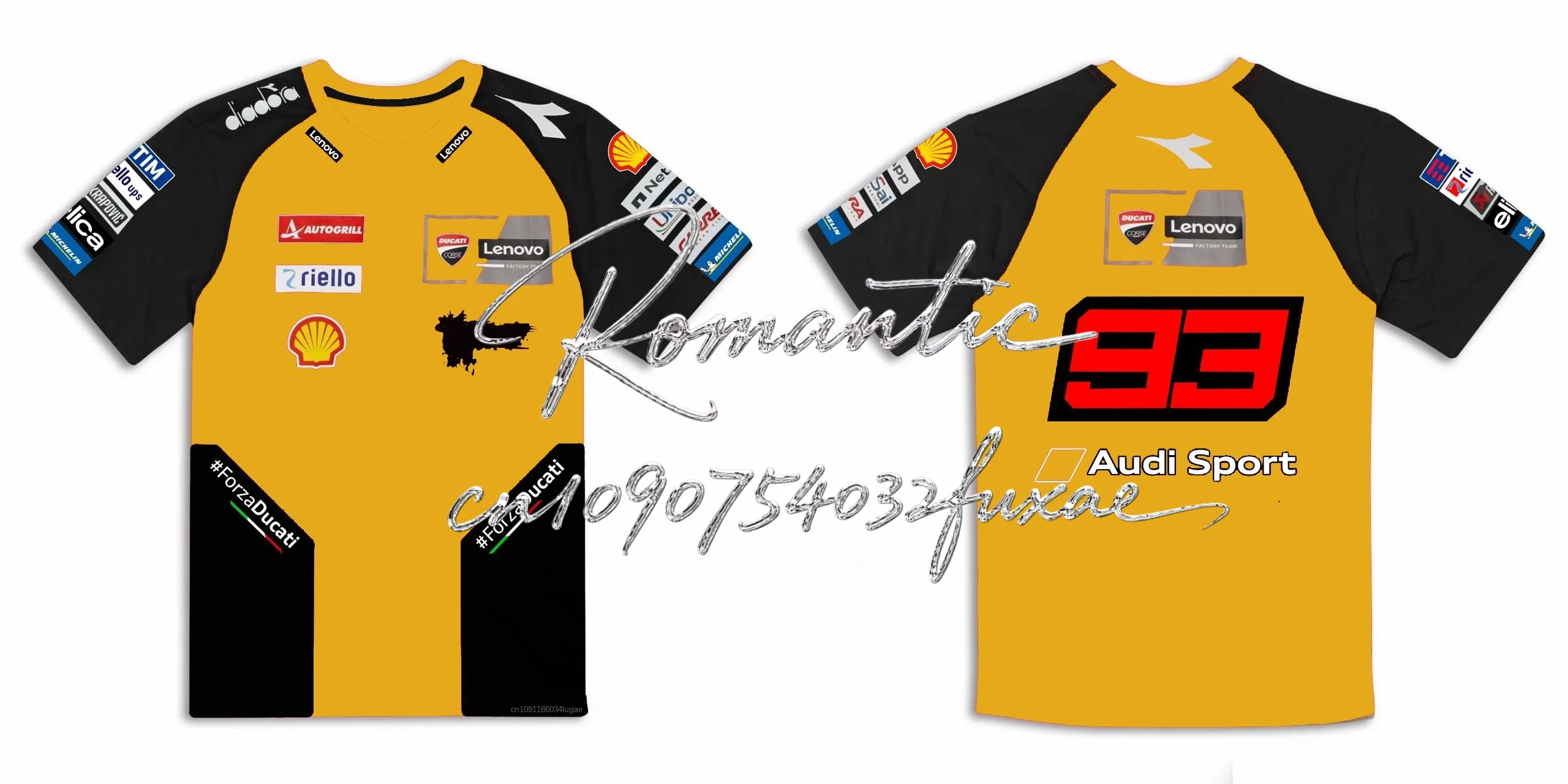 26 Autumn/Winter New 93 Adult Children's T-shirt Motorcycle Enthusiast Quick Drying Breathable Sports 3D Printed T-shirt