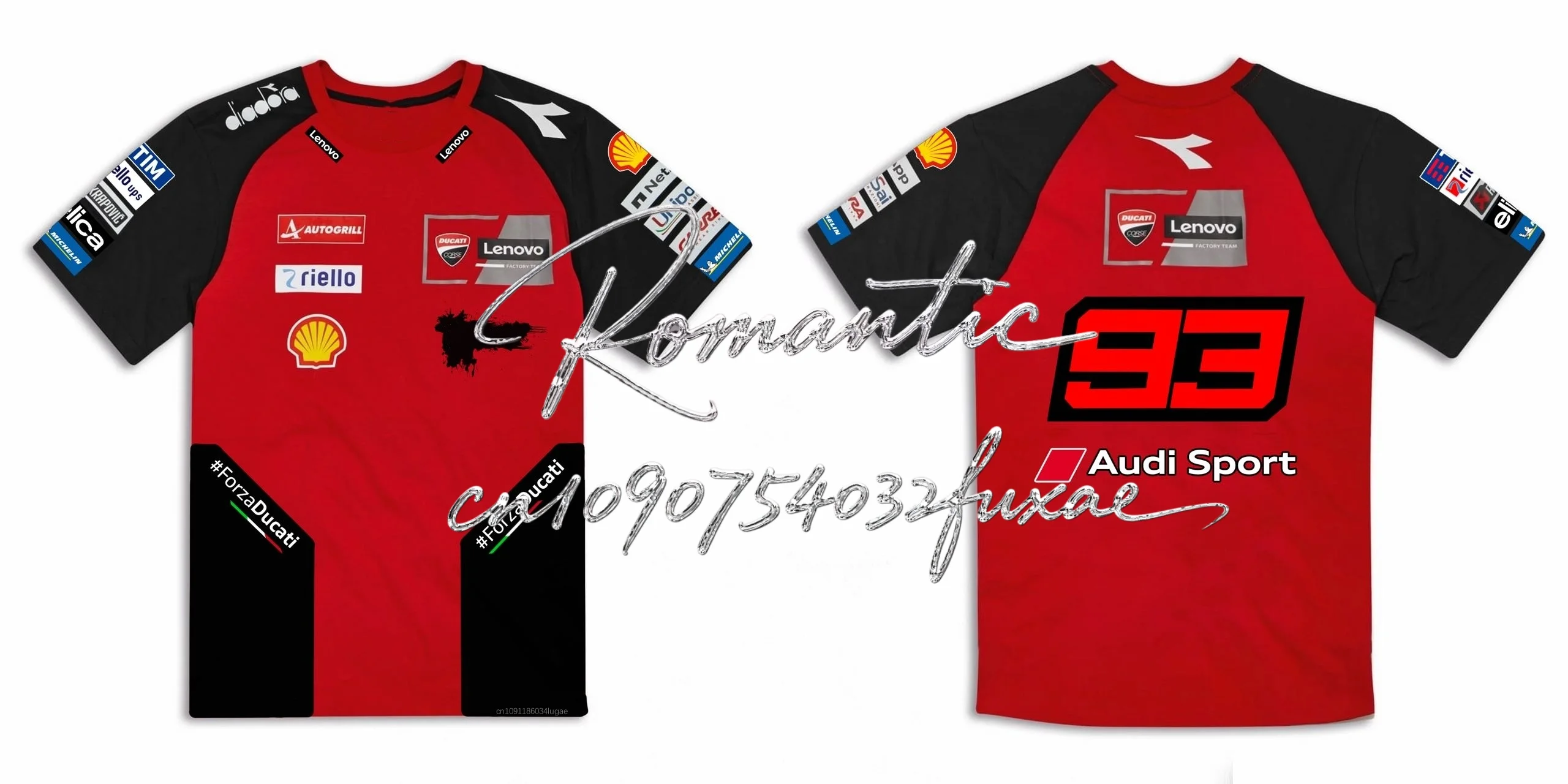 26 Autumn/Winter New 93 Adult Children's T-shirt Motorcycle Enthusiast Quick Drying Breathable Sports 3D Printed T-shirt