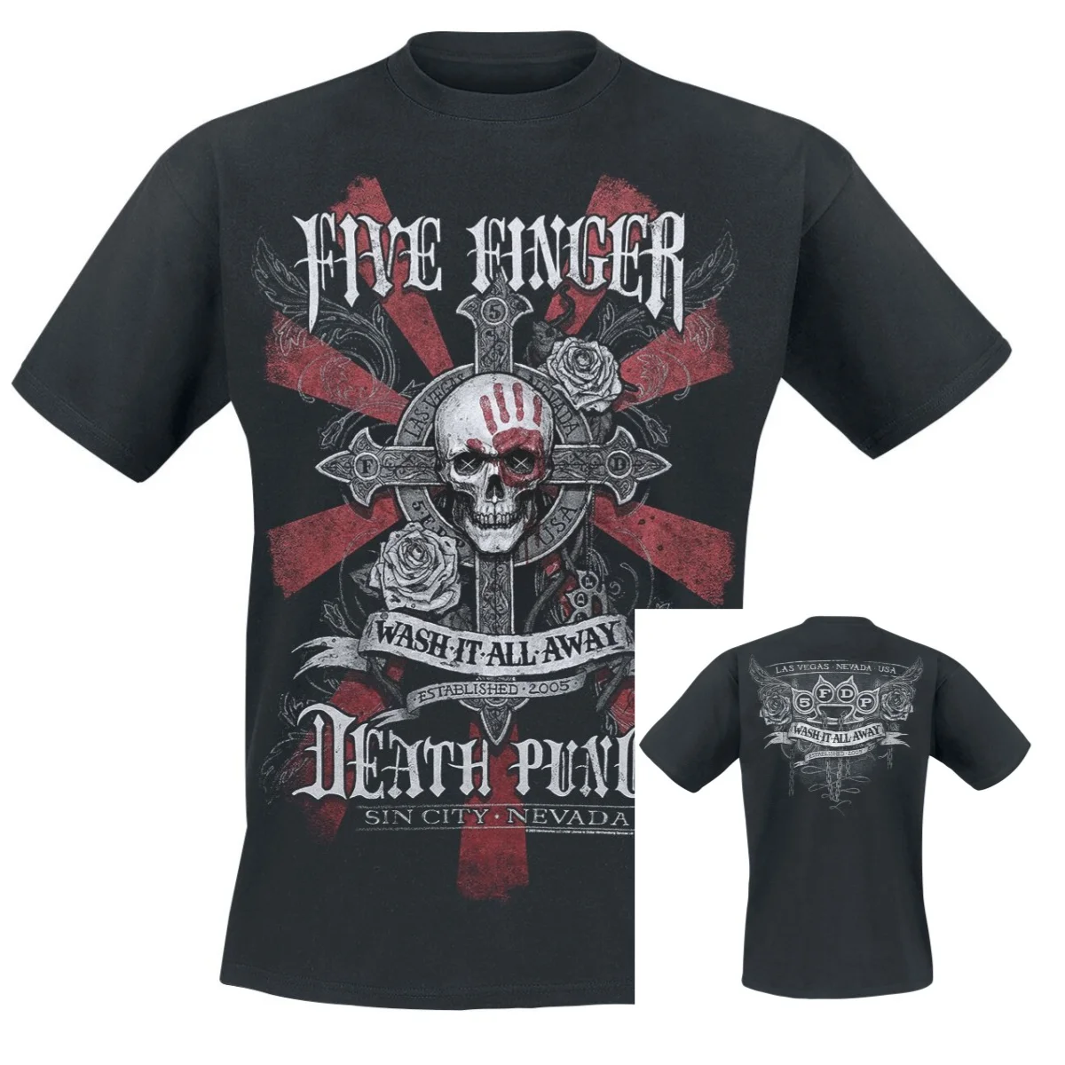 The Righteous Side of Hell Five Finger Death Punch T-Shirt Men Women Rock Band Graphic Tee Cotton Summer Streetwear Top
