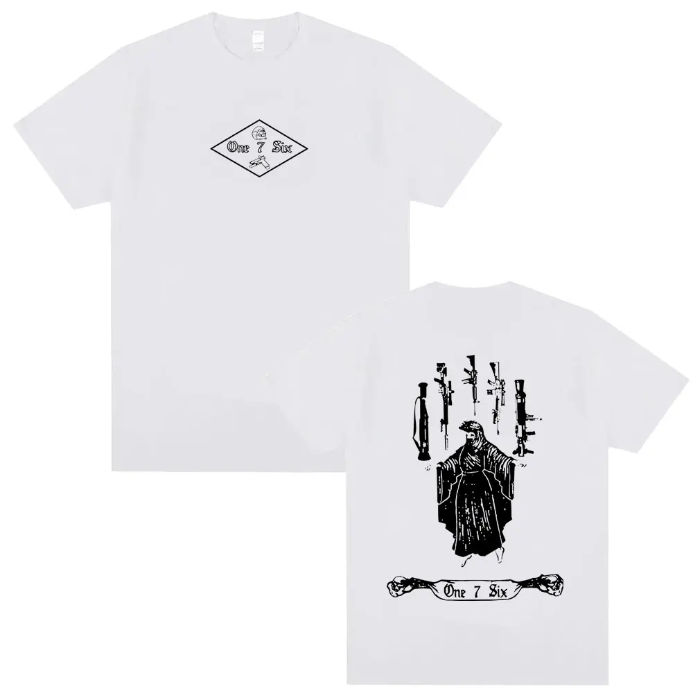Forward Observations Group Skeleton Graphic T-shirt Brothers in Arms Merch T-shirts Men Clothing Hip Hop Rock Oversized T Shirts