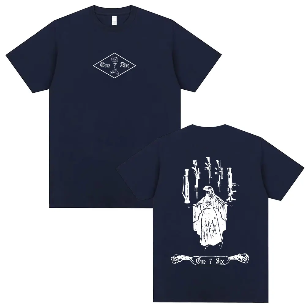 Forward Observations Group Skeleton Graphic T-shirt Brothers in Arms Merch T-shirts Men Clothing Hip Hop Rock Oversized T Shirts