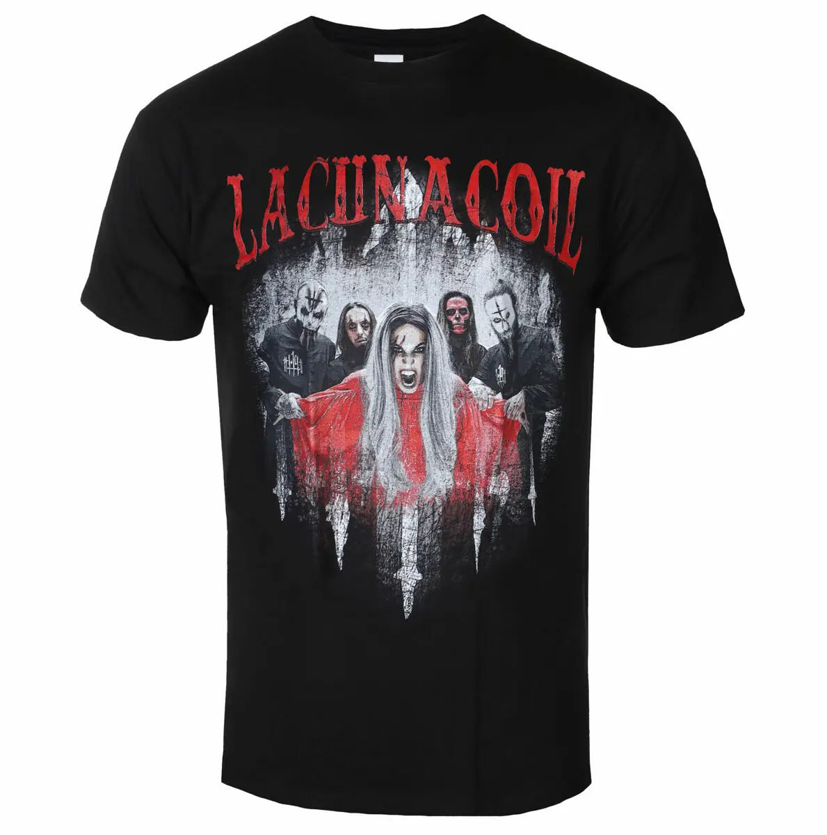 2026 Lacuna Coil Graphic Cotton T-shirt Unisex Summer Short Sleeve Fashion Brand Tee Luxury Casual Vintage Tees