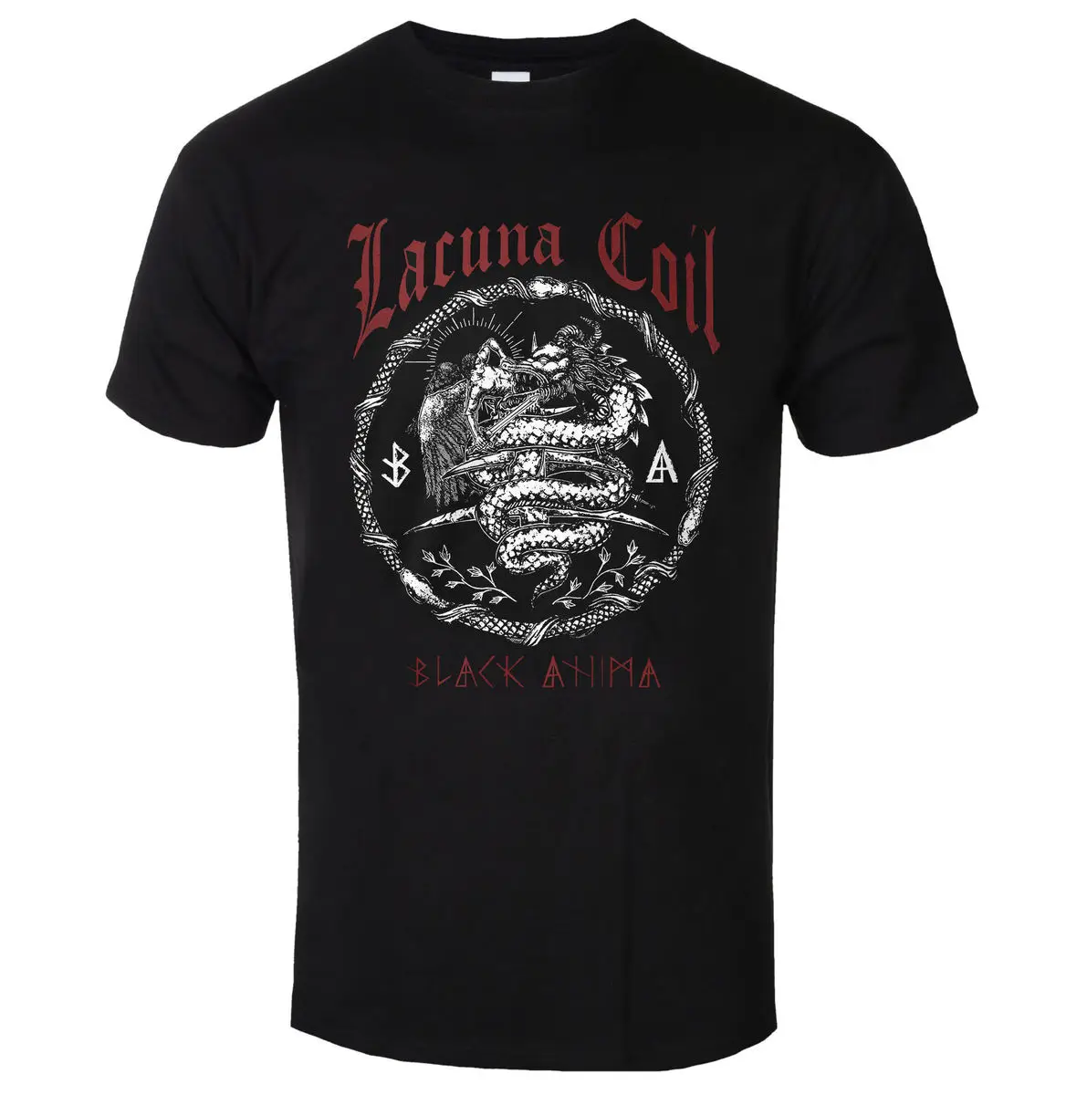 2026 Lacuna Coil Graphic Cotton T-shirt Unisex Summer Short Sleeve Fashion Brand Tee Luxury Casual Vintage Tees