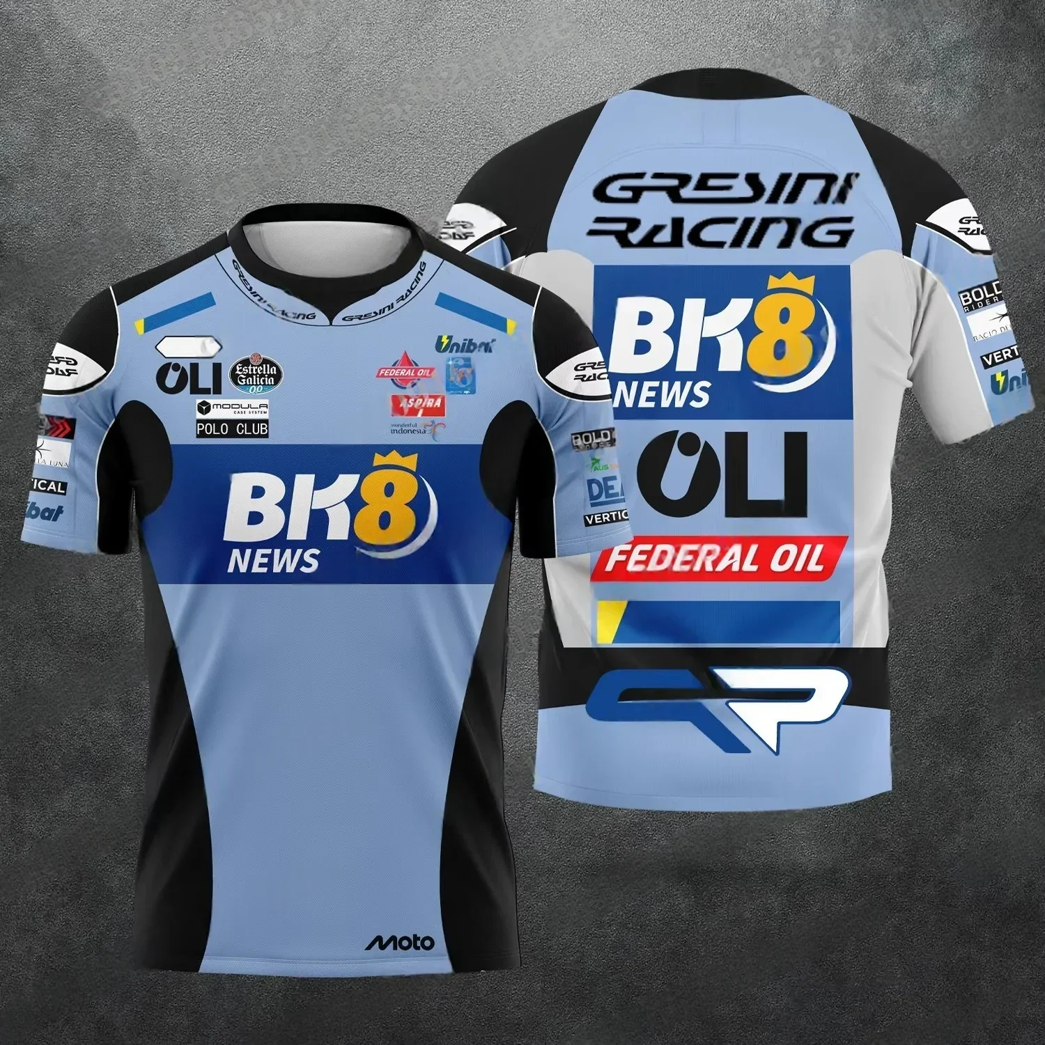 Family Matching New Racing Wear Sports And Casual T-Shirt In Summer 2026 Alex Marquez #73 Breathable Quick-Dry Short-Sleeved Tee