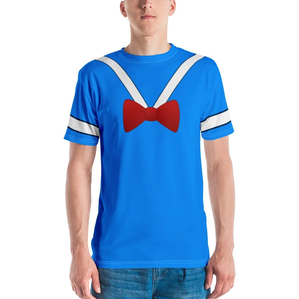 Donald Duck and the Beanstalk Unisex 3DT Shirt, Fun Free Clothing, Mickey and the Beanstalk Role Play Cartoon Top
