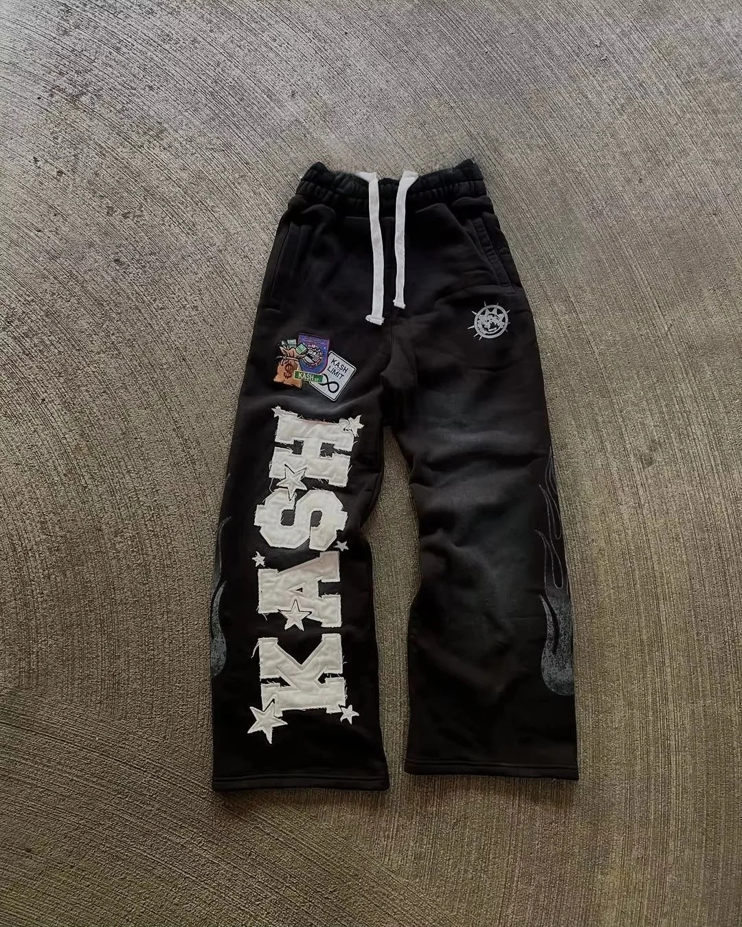2026 Summer Fashion Retro Gothic Punk Style Men's 3D Printed Sports and Leisure Straight Leg Pants Street Wear Men's Loose Pants
