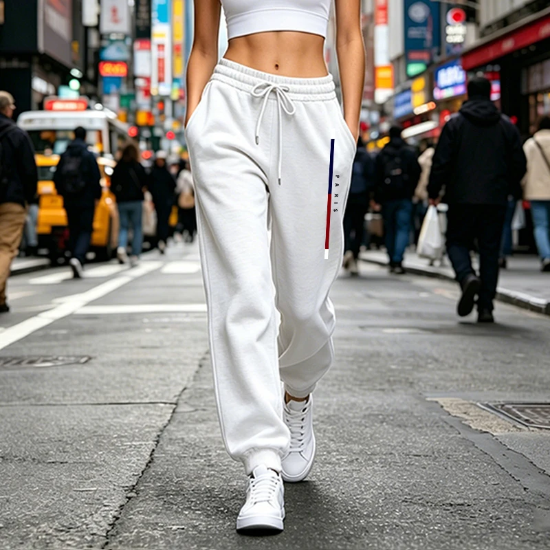 Daily Womens Sweatpants Printing Casual Sports Pants Outdoors Fitness Jogging Woman Clothes Trousers Fashion Street Sportswear