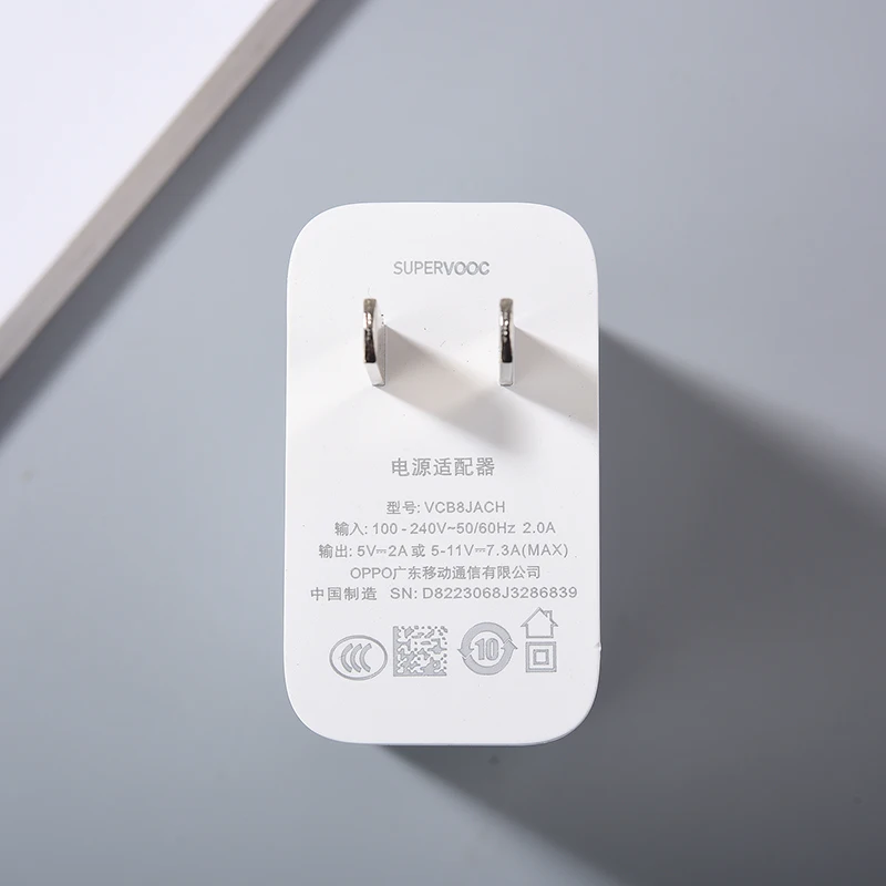 For OPPO 80W SuperVOOC Charger EU/US Fast Charger Adapter Type C Cable For OPPO Find N2 N X4 X5 X6 X7 Reno 12 11 10X 9 8 R17 Pro