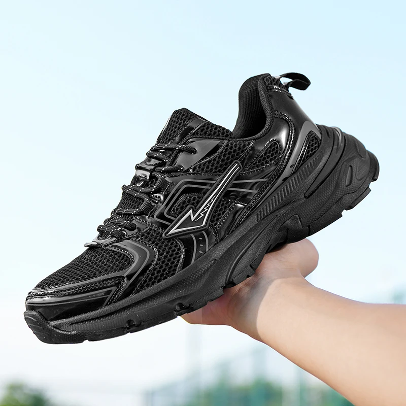2026 Men Trendy Platform Dad Sneakers Women Breathable Mesh Soft Cushion Sport Running Non-Slip Athletic Jogging Training Shoes