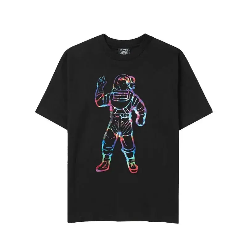 2025 For Sale Special Billionaire Boys Club Stylish BB C Neon Logo Loose Short Sleeve T-shirt High Quality and High Weight