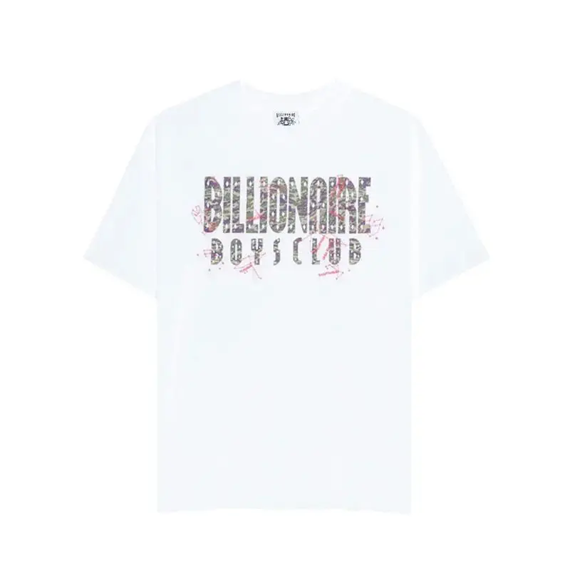 2025 For Sale Special Billionaire Boys Club Stylish BB C Neon Logo Loose Short Sleeve T-shirt High Quality and High Weight