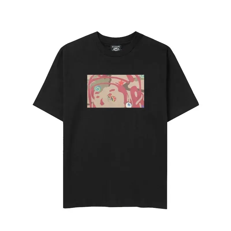 2025 For Sale Special Billionaire Boys Club Stylish BB C Neon Logo Loose Short Sleeve T-shirt High Quality and High Weight