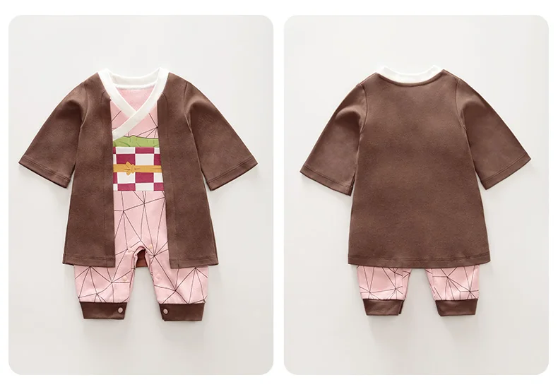 Romper Jumpsuit Spring Autumn 0-18 months Baby Girls Clothes Toddler Infant Onesie Cartoon Cosplay Costume Newborn Long Sleeve