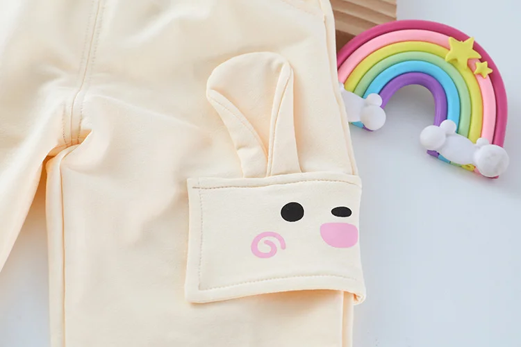 New Spring Autumn Baby Clothes Suit Children Girls Fashion Cartoon T-Shirt Pants 2Pcs/Set Toddler Sports Costume Kids Tracksuits