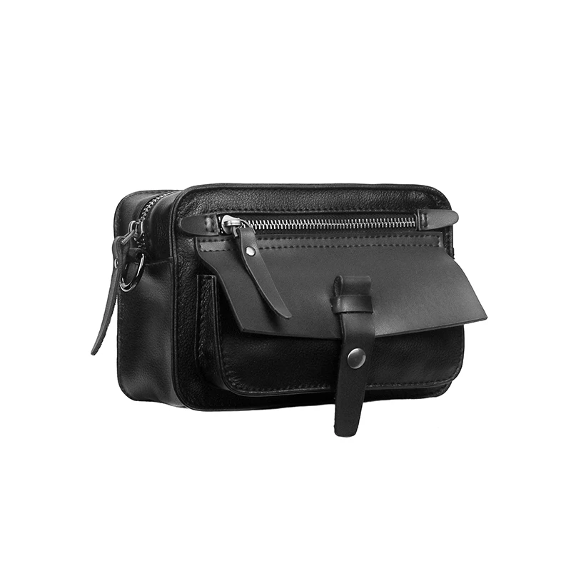 Genuine Leather Small Crossbody Cell Phone Bag for Women Men Strap Shoulder Handbag Purse Camera Bag with Credit Card Slots
