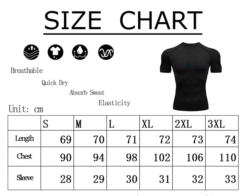 Y2K GYM Compression Tshirts Sport Workout Thorn Print T-shirts Mens Running Fitness Tight Summer Sportswear Top Tee