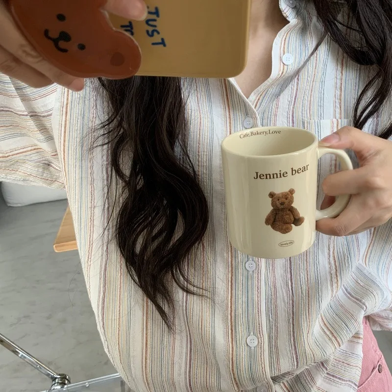 Casual Loose Shirts for Women Striped Sunscreen Shirt with Pocket Button Clothes New Fashion 2025 Spring 781
