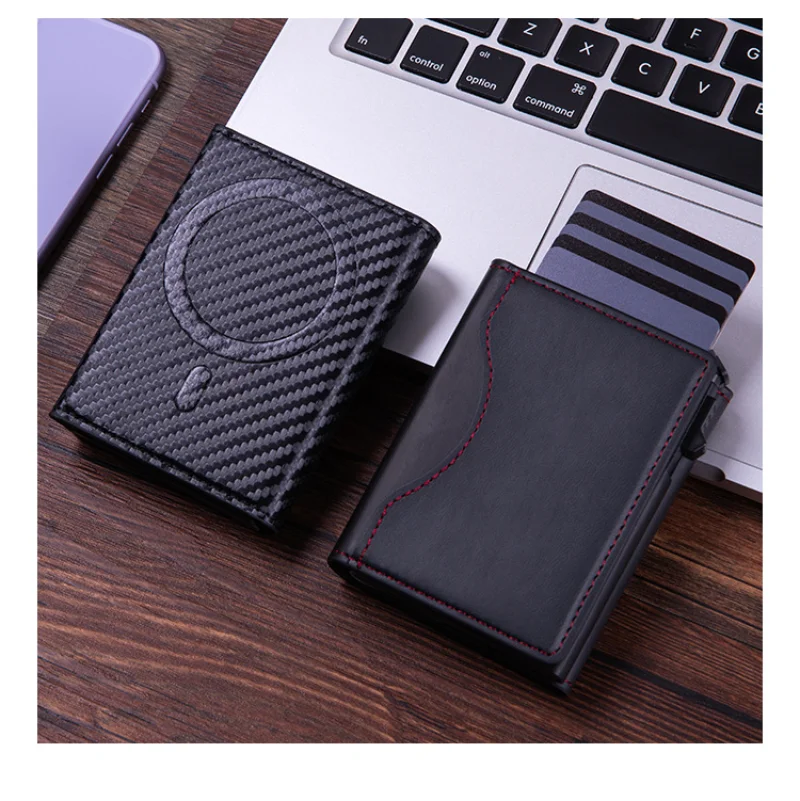 Luxury Magnetic For Magsafe Elastic Leather Wallet Card Holder Case For iPhone 16 15 Pro Max 14 13 S24Ultra Card Slots Bag Cover