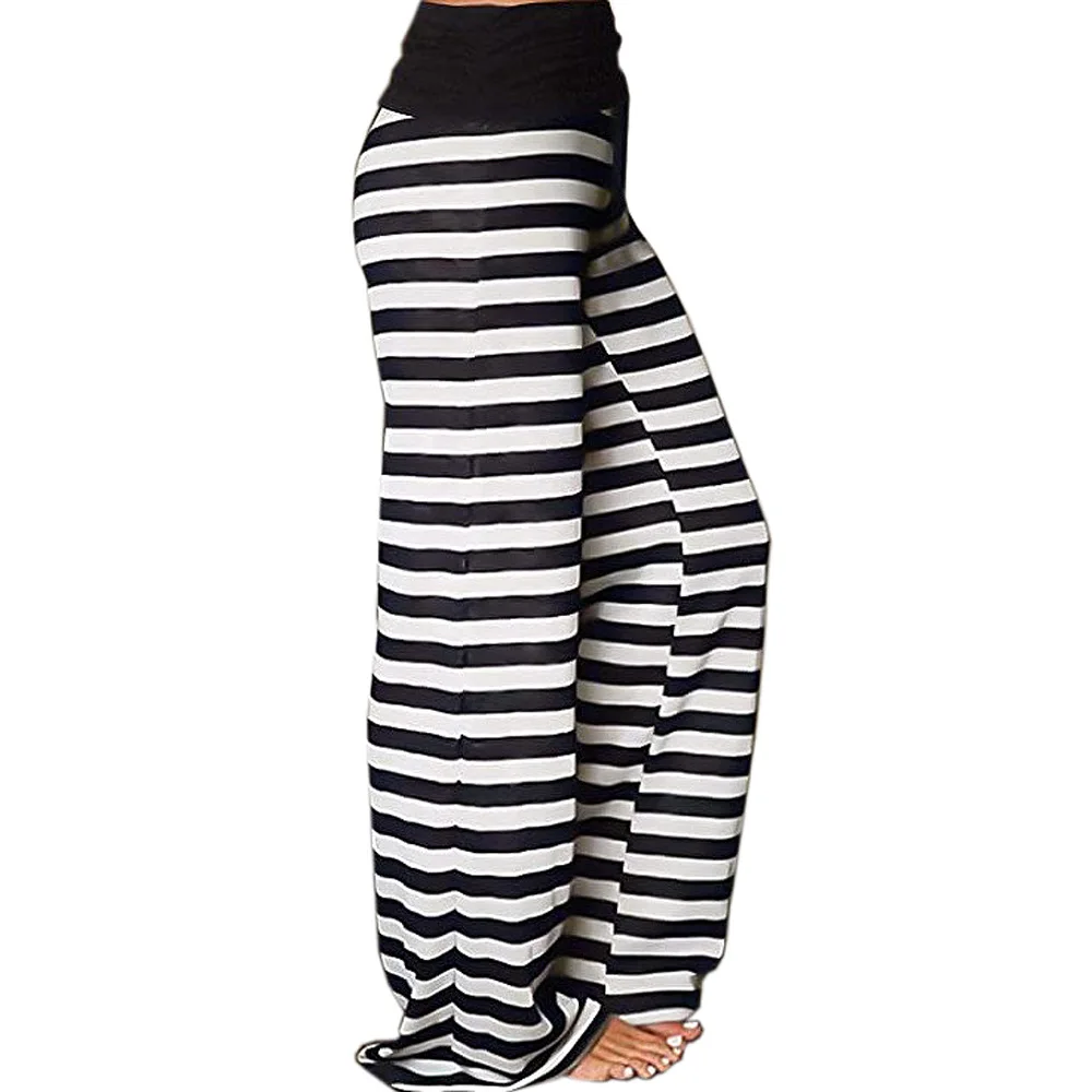 2024 Europe and the United States home new women's stitching yoga pants baggy casual pants pants pants
