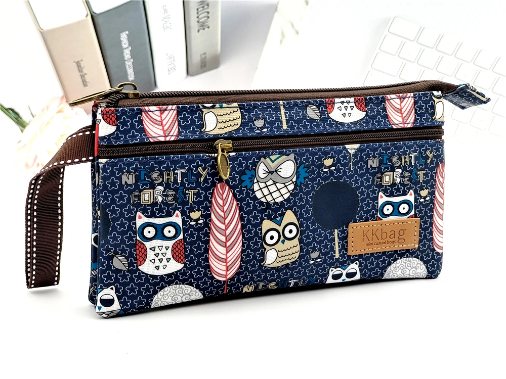 Polyester Waterproof Women's Coin Bag Ladies Organizer Wallet Female Phone Purse Money Pouch Clutch Handbag Carteira for Girls