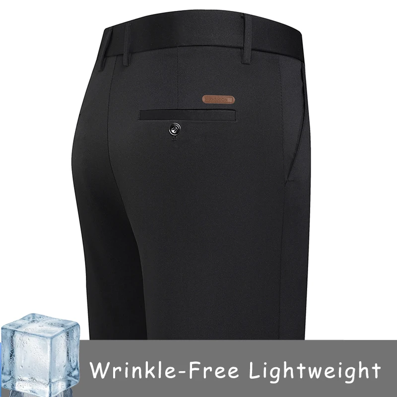 High Quality Men's Trousers Cargo Pants Zipper Pockets Elastic Waist with Banding Casual Sports Hiking Training Dungarees