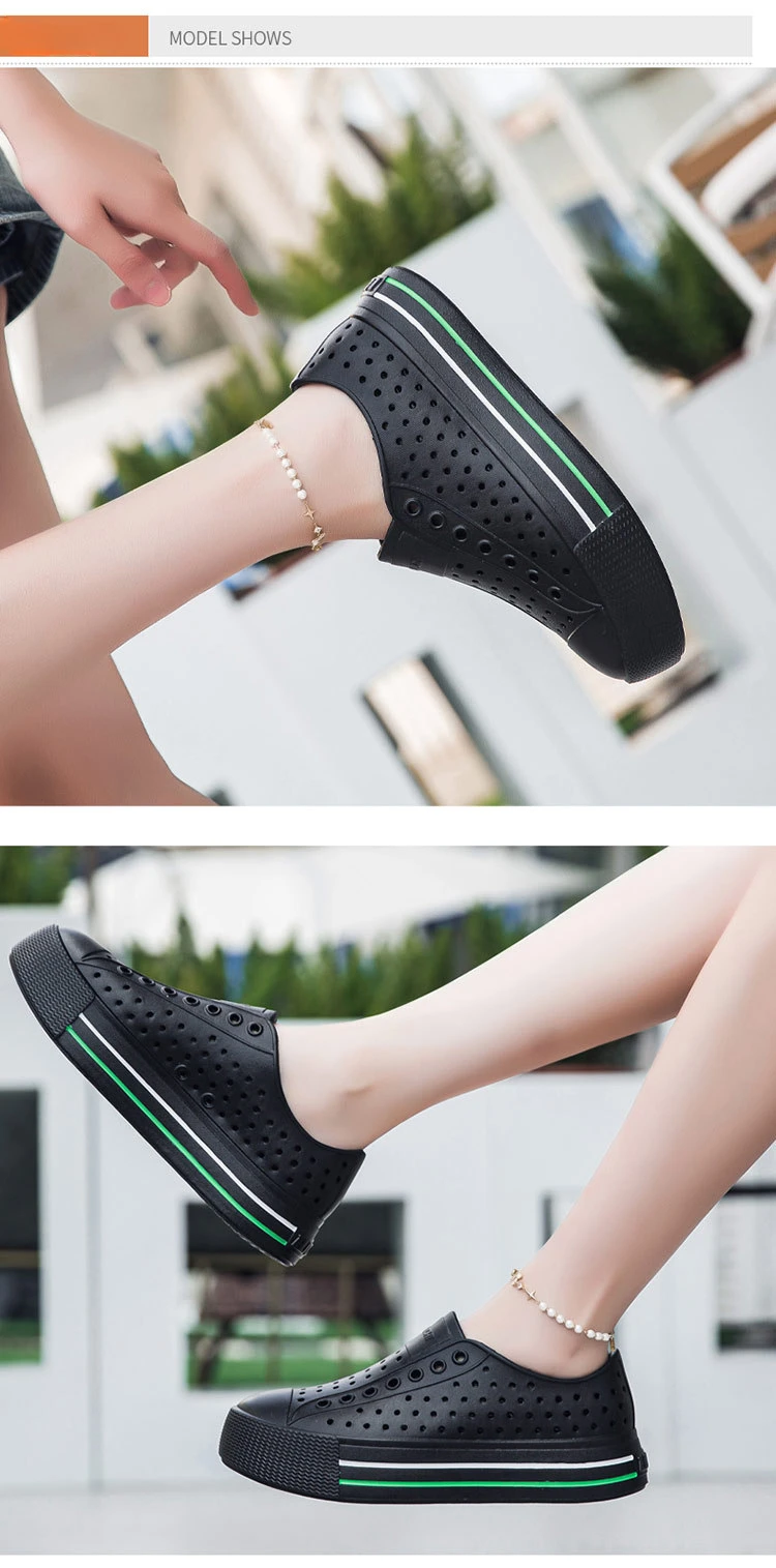 New Summer Female Sandals Outdoor Beach Water Shoes Clogs EVA Slip-On Kid Boy Girls Garden Thick Bottom Sports Sandals Cave Shoe