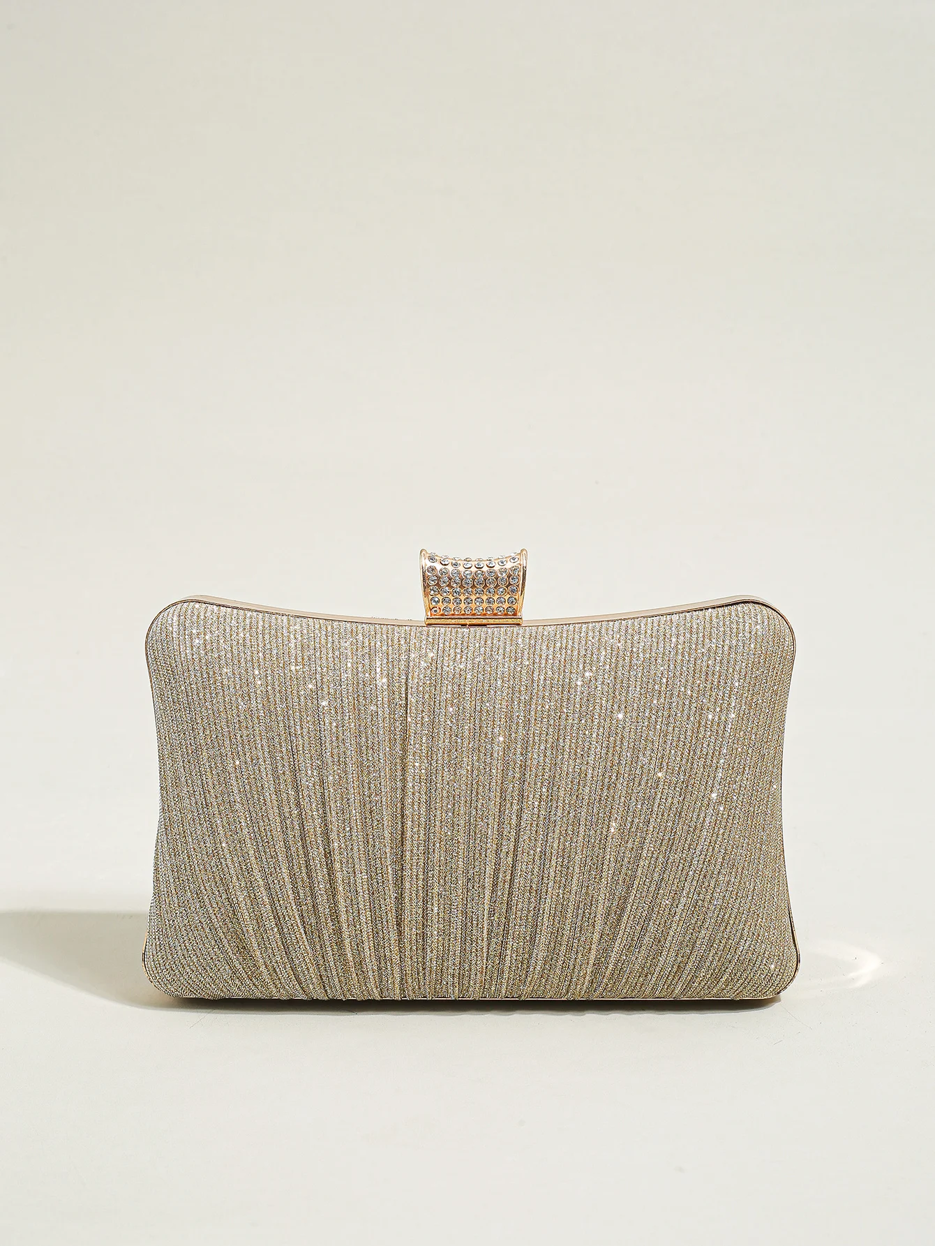 Sparkling Clutch Purses Bride and Bridesmaid Handbag Elegant Detachable  Chain Evening Bag for Women Club Party