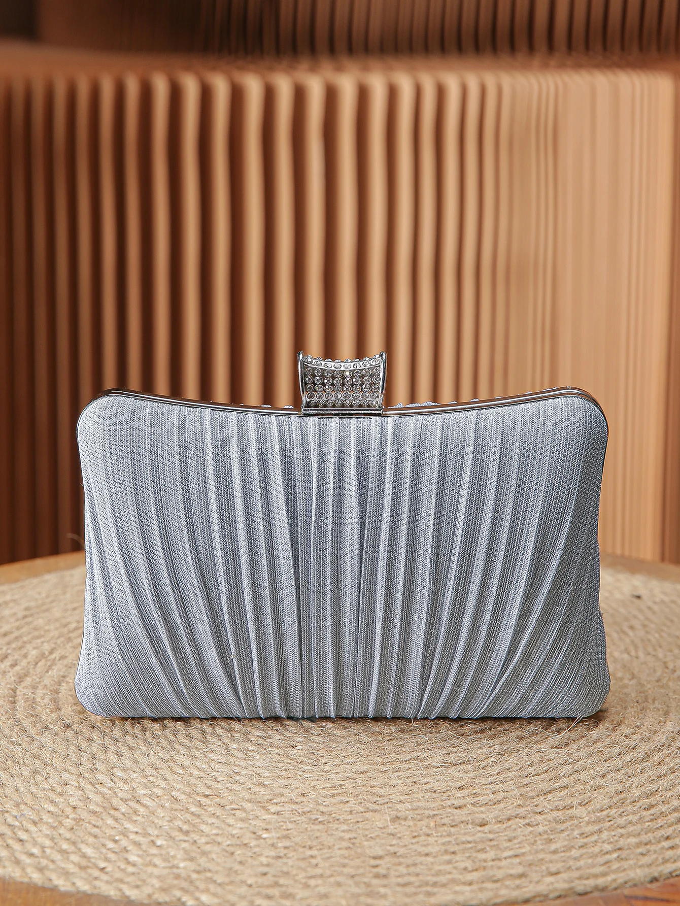 Sparkling Clutch Purses Bride and Bridesmaid Handbag Elegant Detachable  Chain Evening Bag for Women Club Party