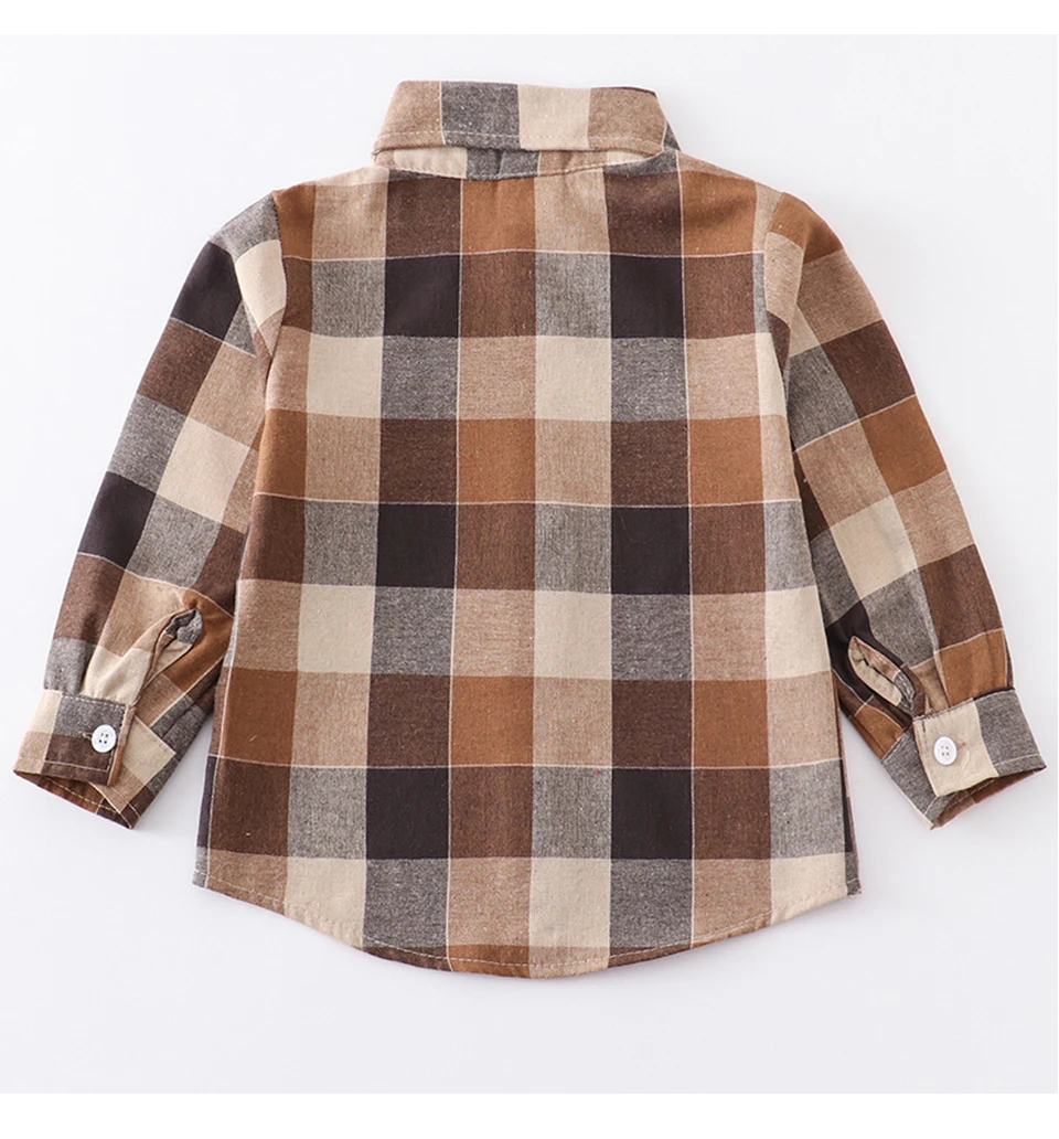 Girls Kids Dress Clothes Set Brother Sister Matching Outfits Spring Summer Lattice Long Sleeve Boys T-shirt Shirt Baby Romper