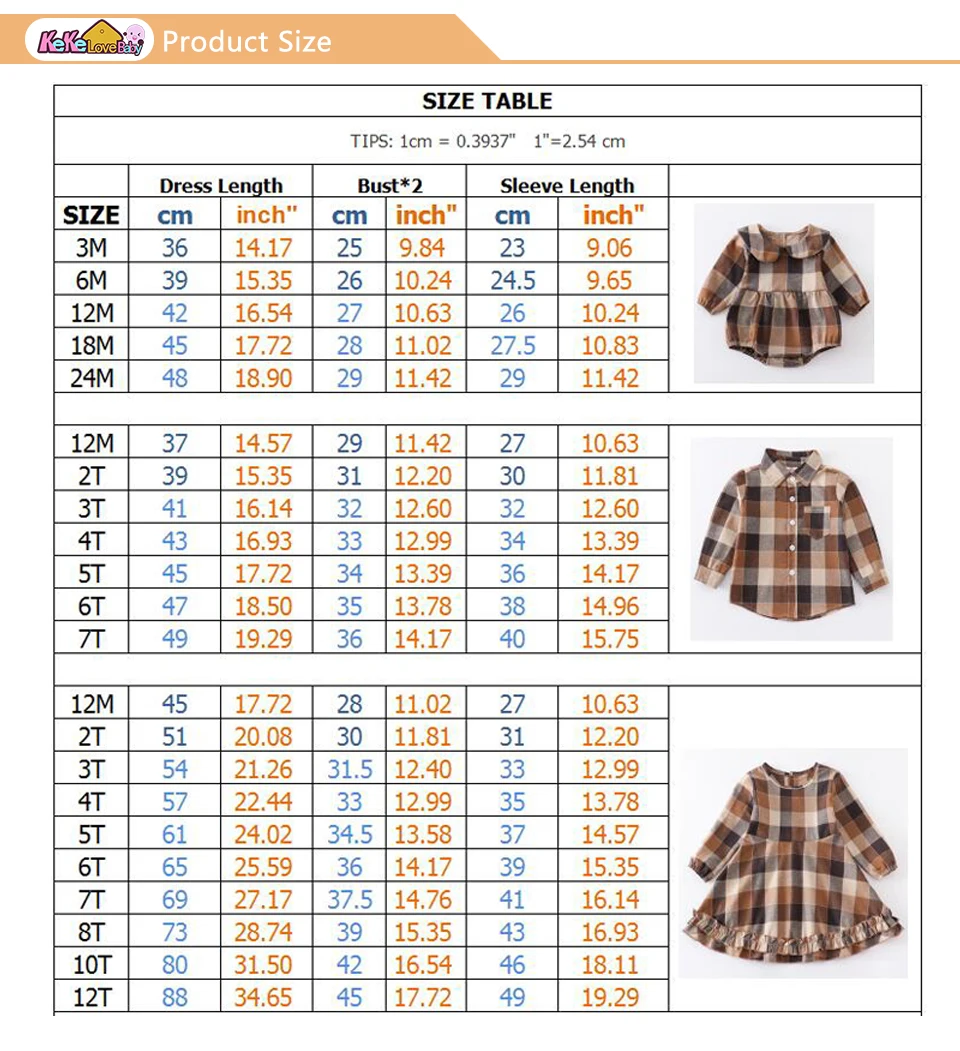 Girls Kids Dress Clothes Set Brother Sister Matching Outfits Spring Summer Lattice Long Sleeve Boys T-shirt Shirt Baby Romper