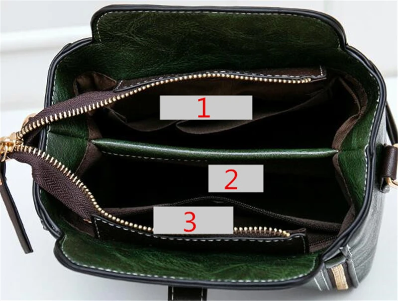 PU Leather Handbags for Women Designer Top Handle Bag Vintage Single Shoulder Bag Ladies Luxury Brand Crossbody Messenger Bags