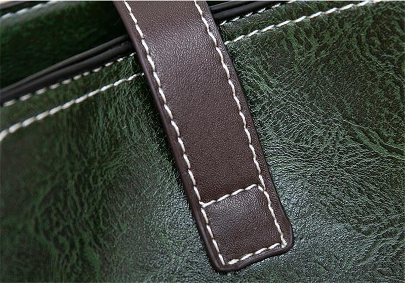 PU Leather Handbags for Women Designer Top Handle Bag Vintage Single Shoulder Bag Ladies Luxury Brand Crossbody Messenger Bags