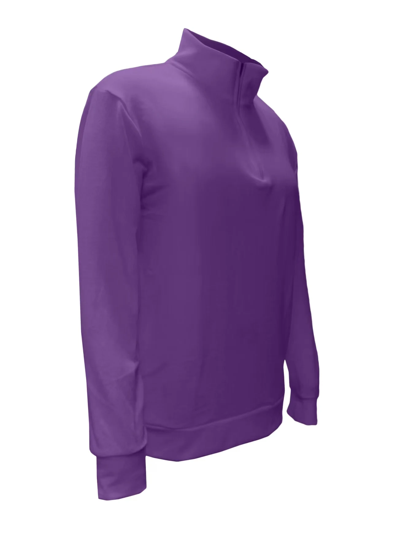 2026 Independent Station New Spring Season Long-Sleeved V-Neck Wool Velvet Zipper Men's Casual Top Polo