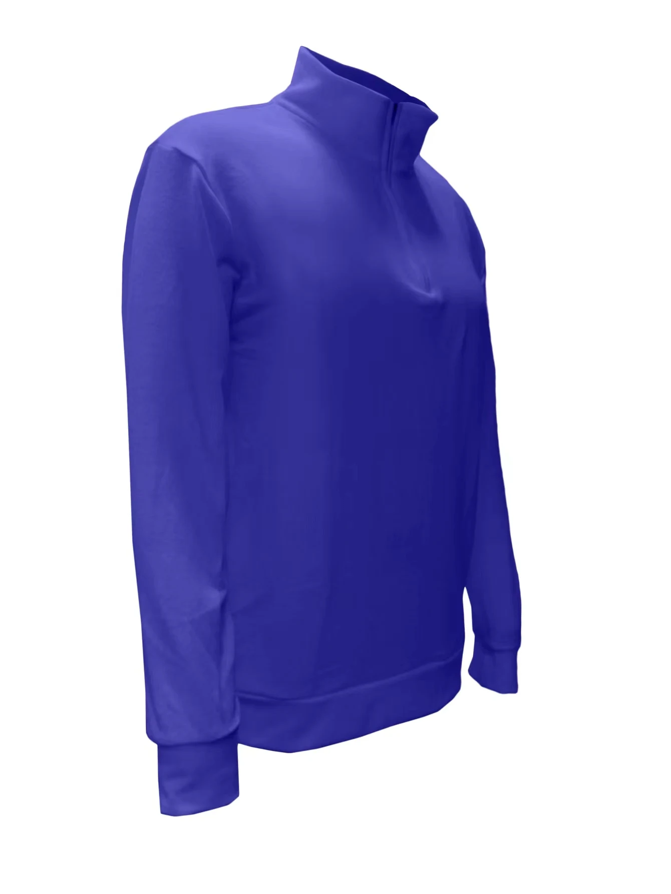 2026 Independent Station New Spring Season Long-Sleeved V-Neck Wool Velvet Zipper Men's Casual Top Polo