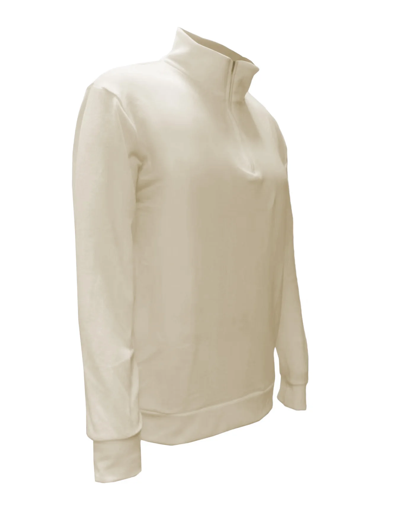 2026 Independent Station New Spring Season Long-Sleeved V-Neck Wool Velvet Zipper Men's Casual Top Polo