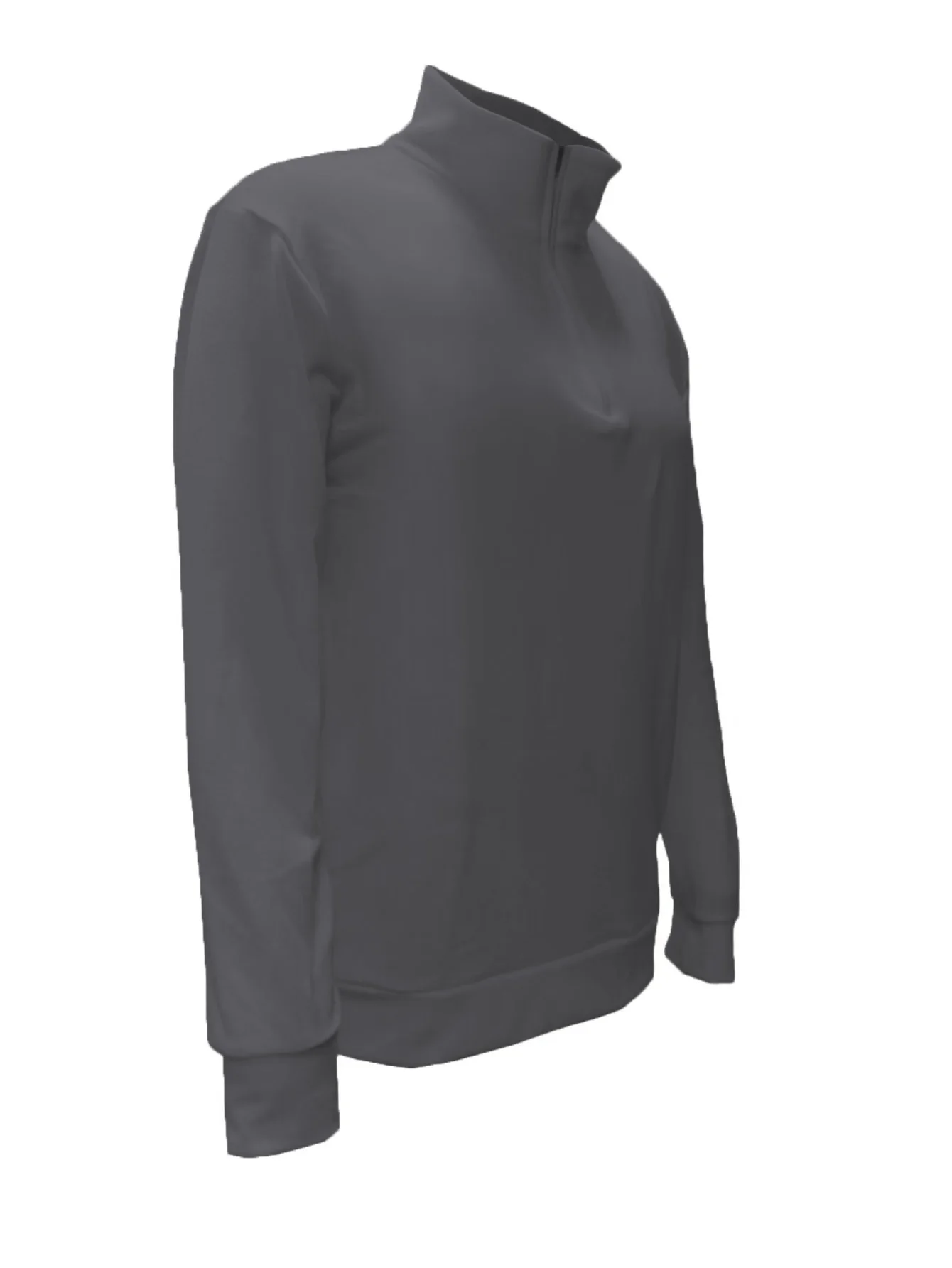 2026 Independent Station New Spring Season Long-Sleeved V-Neck Wool Velvet Zipper Men's Casual Top Polo