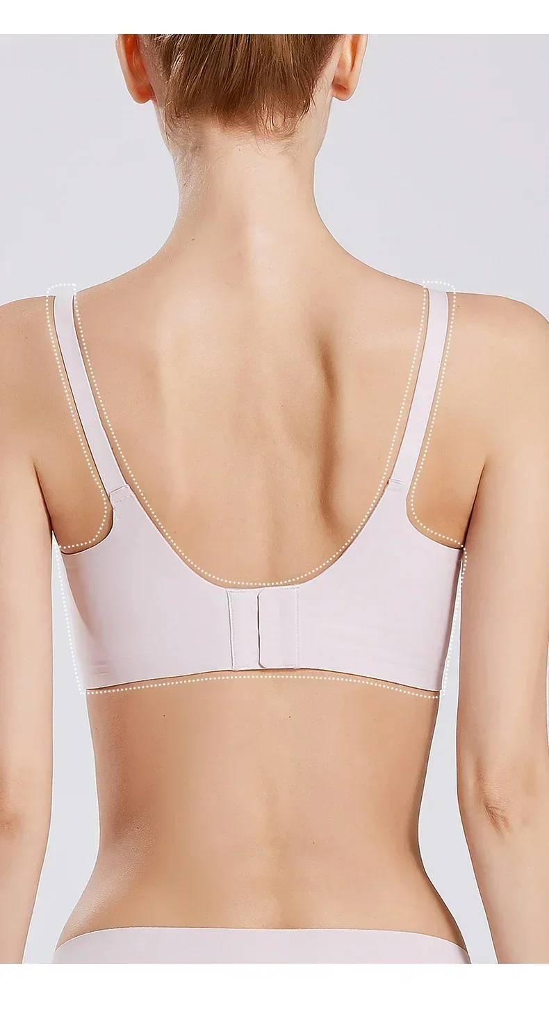 High Quality Plus Size Nursing Bra Breathable Women Breastfeeding Underwear Breastfeeding bra anti breast swelling and anti sagg