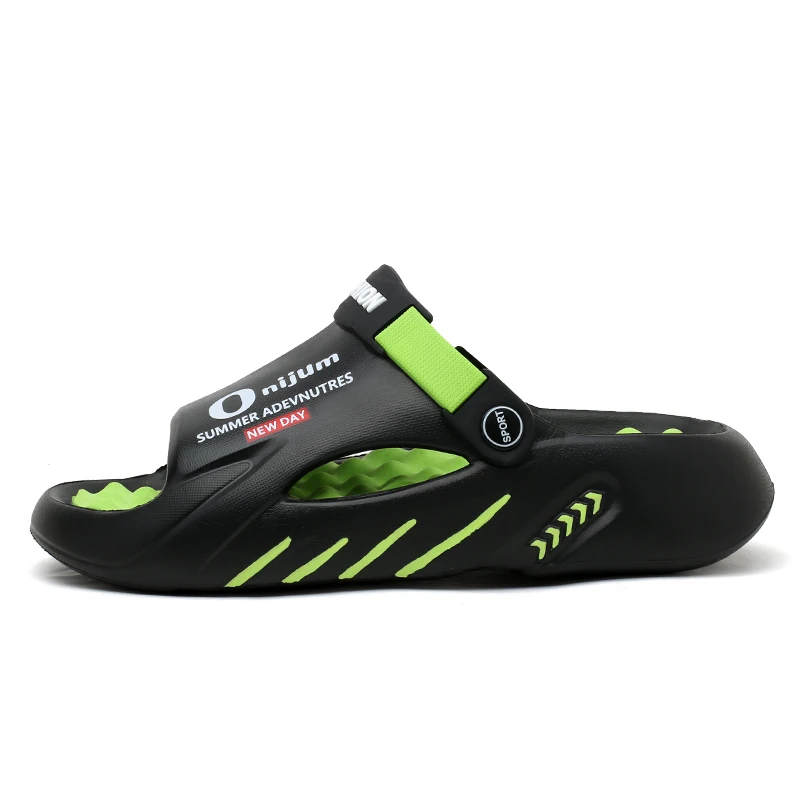 Fashion New Men Slippers Indoor Outdoor Beach Sandals Casual Shoes Comfortable Massage Sole Slides Men's Sandals Big Size 46 47