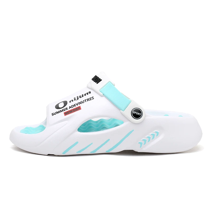 Fashion New Men Slippers Indoor Outdoor Beach Sandals Casual Shoes Comfortable Massage Sole Slides Men's Sandals Big Size 46 47