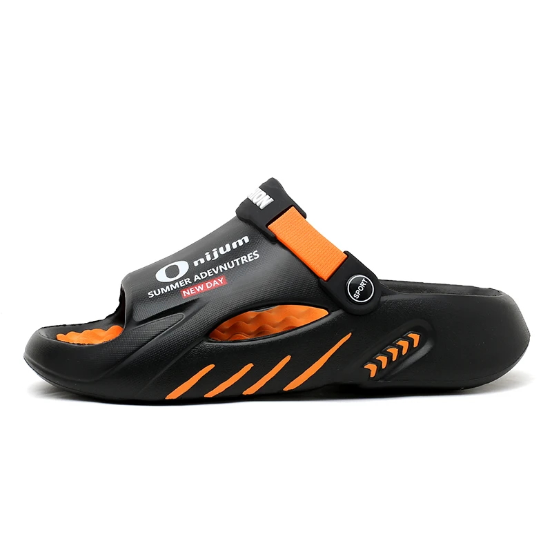 Fashion New Men Slippers Indoor Outdoor Beach Sandals Casual Shoes Comfortable Massage Sole Slides Men's Sandals Big Size 46 47