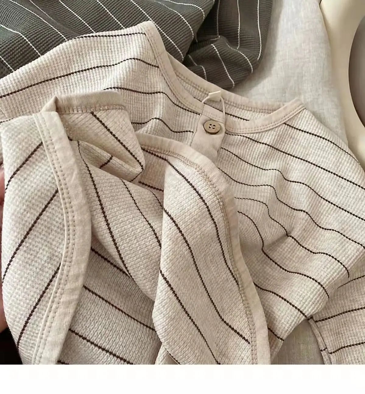 Spring Autumn New Children Casual T Shirt Loose Kids Striped T Shirts Tee Boys Girls Long Sleeve Tops Baby Clothes