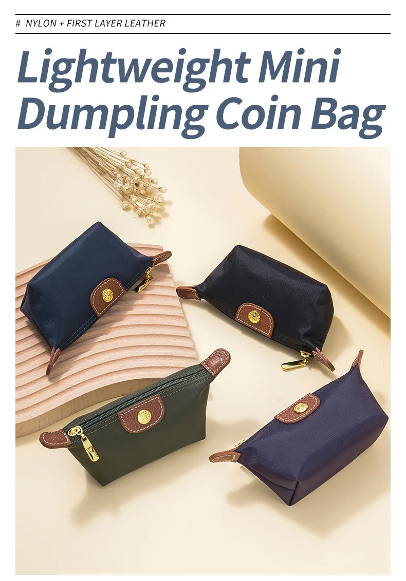 Brand Design Coin Purse for Women Cute Small Wallets Change Purse Coin Pouch Portable Mini Cash Wallet with Zipper
