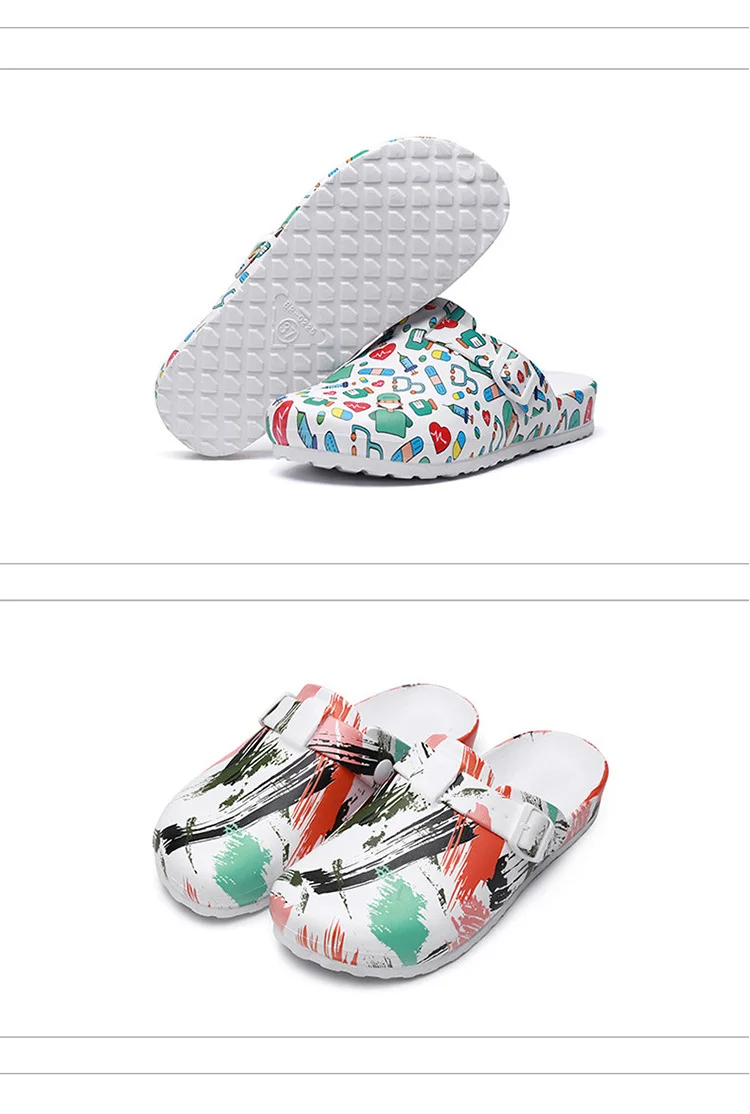 EVA Medical Shoes for Women, Laboratory Doctor Clogs, Nurse Surgical Slides, Casual Beach Slippers, Indoor Work Slippers