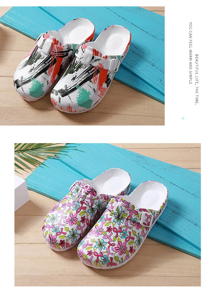 EVA Medical Shoes for Women, Laboratory Doctor Clogs, Nurse Surgical Slides, Casual Beach Slippers, Indoor Work Slippers